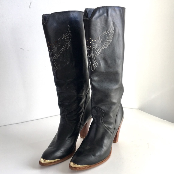 Vintage Shoes - Vintage Dingo Boots Western Festival Boho 70’s